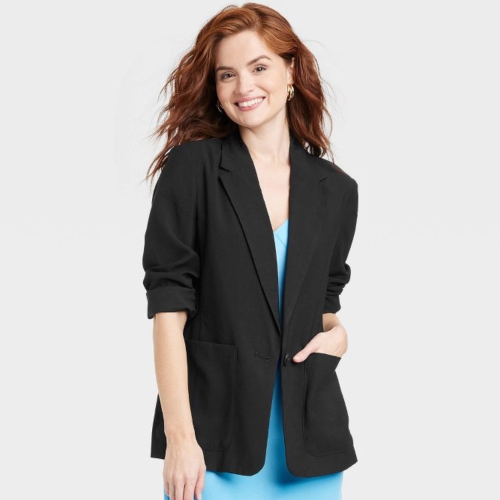 a new day Black Relaxed Blazer